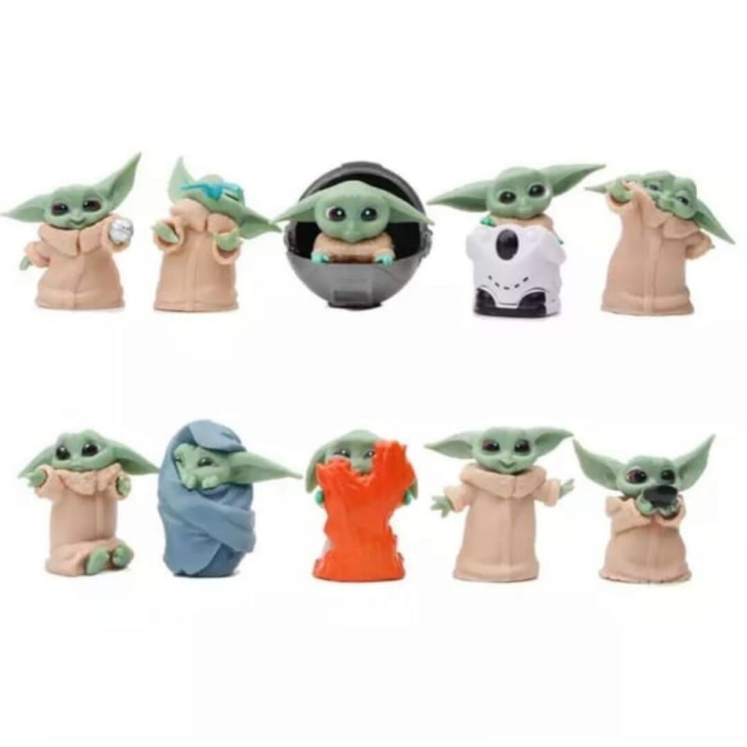 Toptnan Baby Yoda 10’lu Set