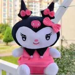 Toptan Sanrio Kuromi Peluş Oyuncak 30 Cm